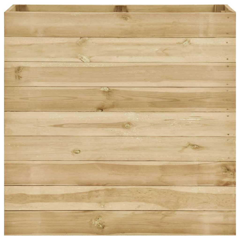 Letto Rialzato 100x50x97 cm in Legno di Pino Impregnato