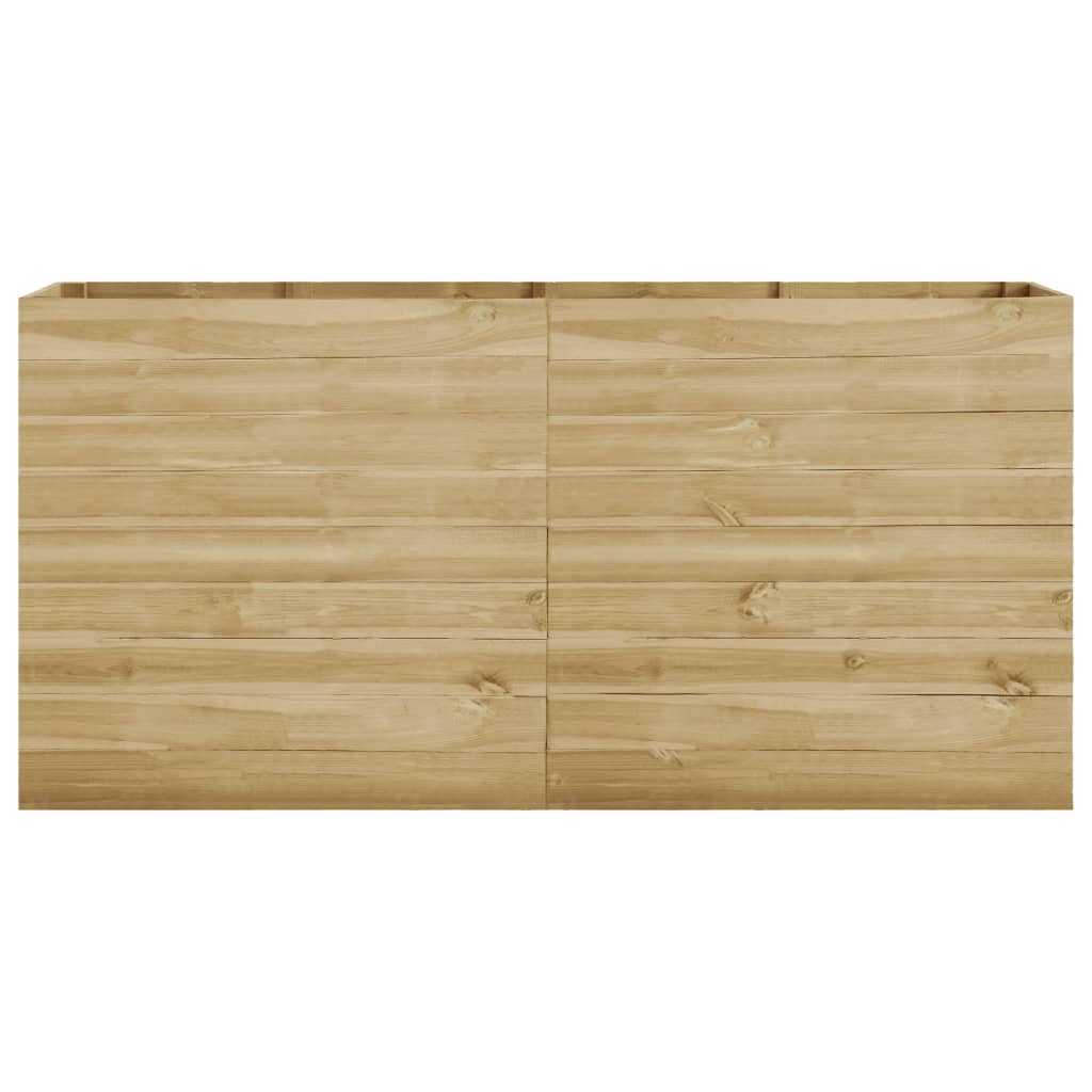 Letto Rialzato 200x50x97 cm in Legno di Pino Impregnato