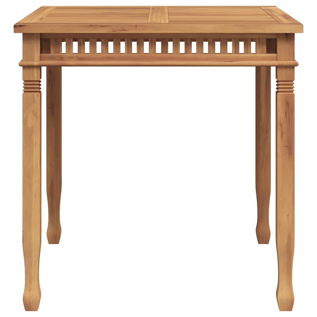 Tavolo da Pranzo per Giardino 80x80x80 cm in Massello di Teak