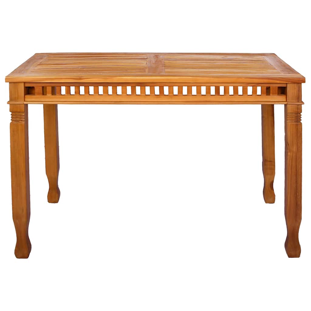Tavolo da Pranzo per Giardino 120x65x80 cm in Massello di Teak