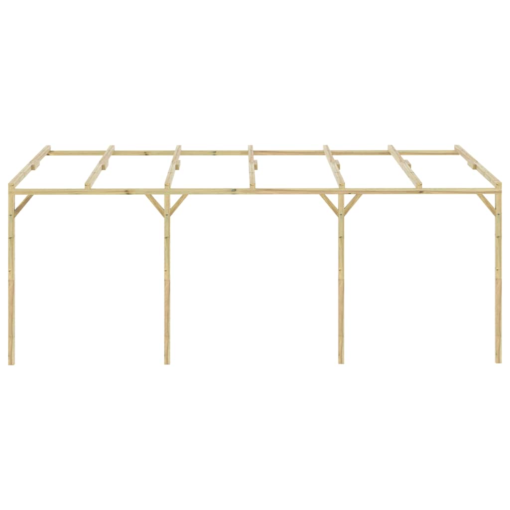Struttura Pergolato 6x3x2,1 m in Legno