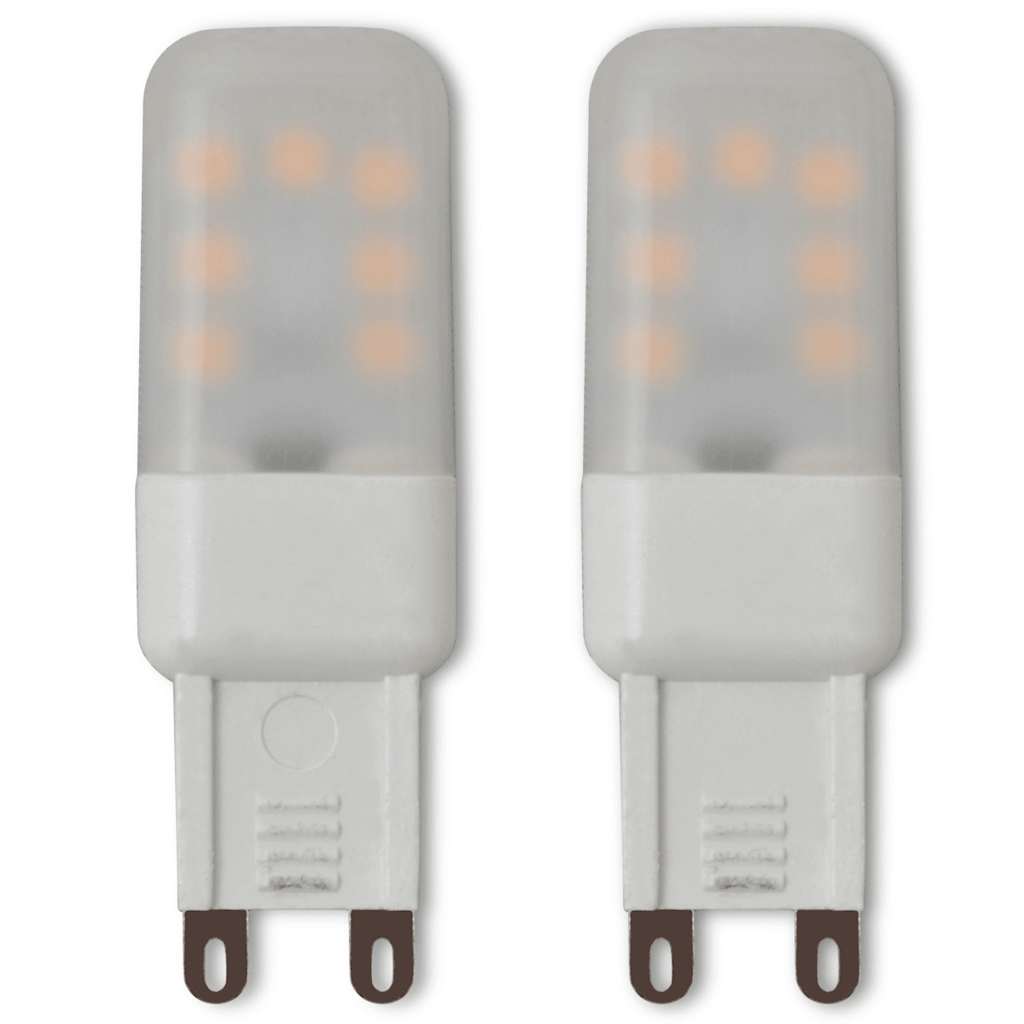 Lampadario da Soffitto con 3 Lampadine LED G9 120 W