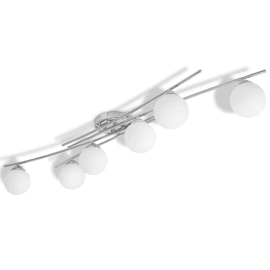 Lampadario da Soffitto con 6 Lampadine LED G9 240 W