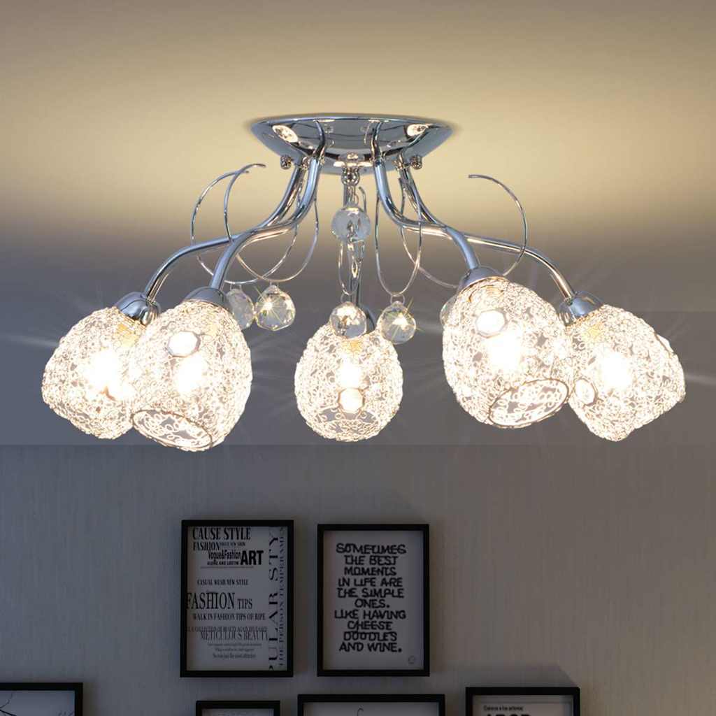 Lampada da Soffitto per 5 Lampadine G9 200 W