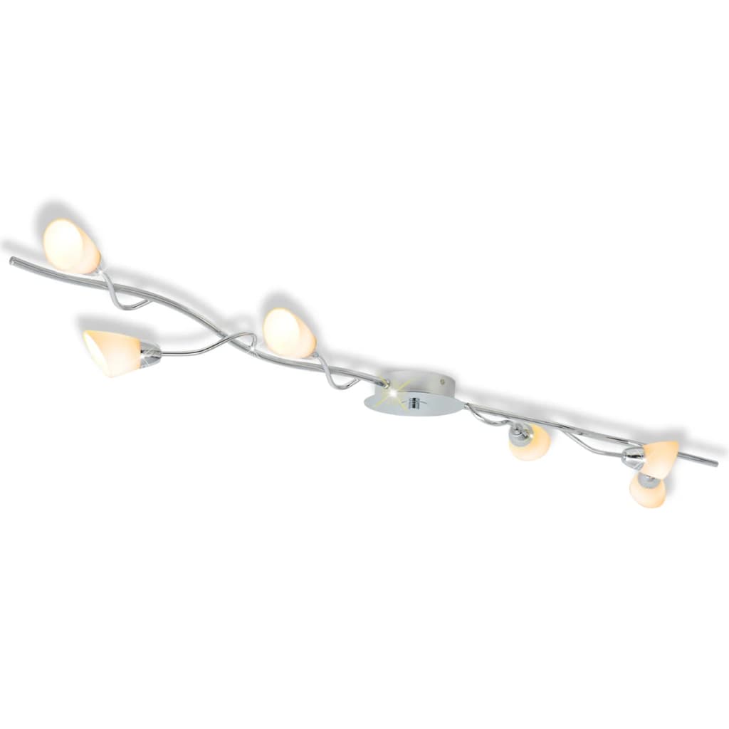Lampadario da Soffitto con 6 Lampadine G9 da 240 W