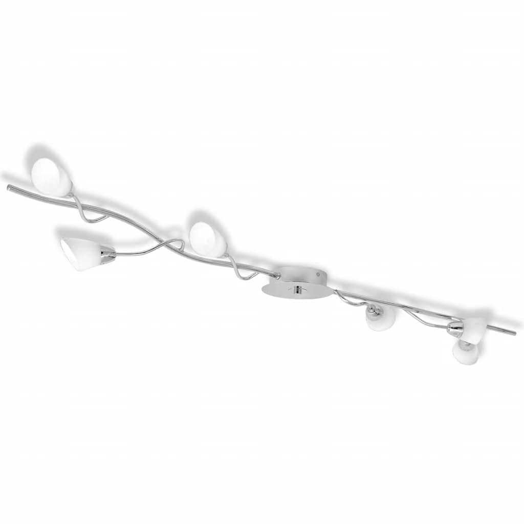 Lampadario da Soffitto con 6 Lampadine LED G9 240 W