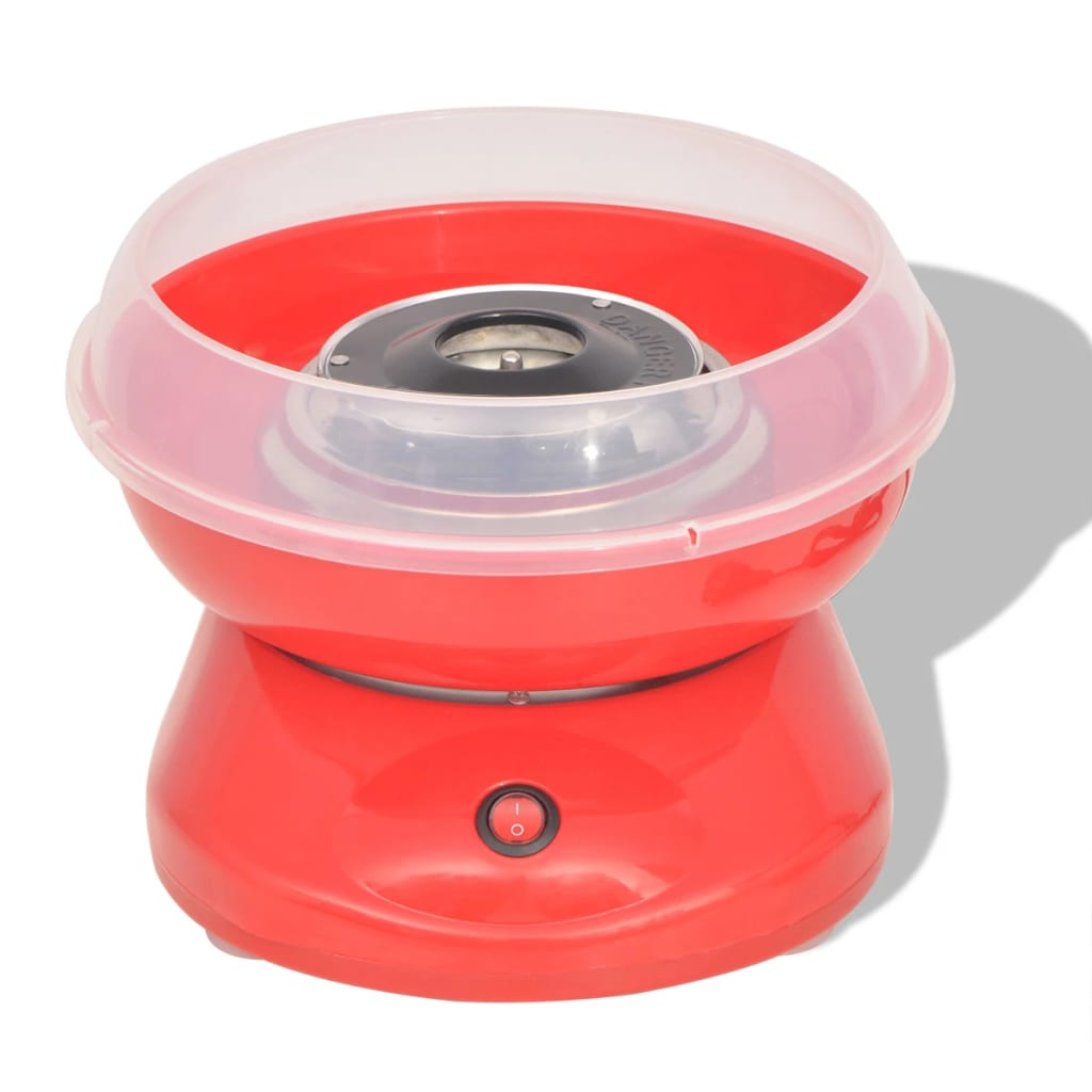 Macchina per lo Zucchero Filato 480 W Rossa