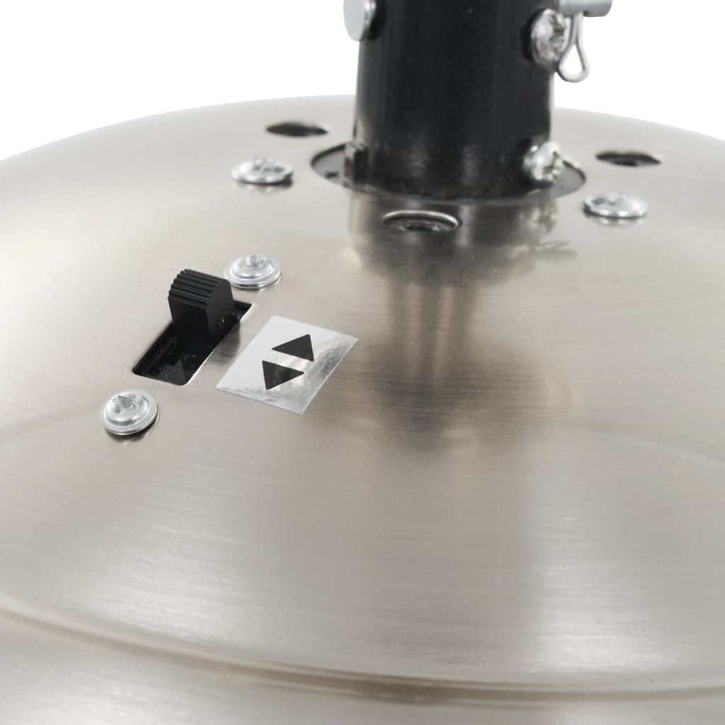 Ventilatore da Soffitto Decorato con Luce 128 cm Bianco