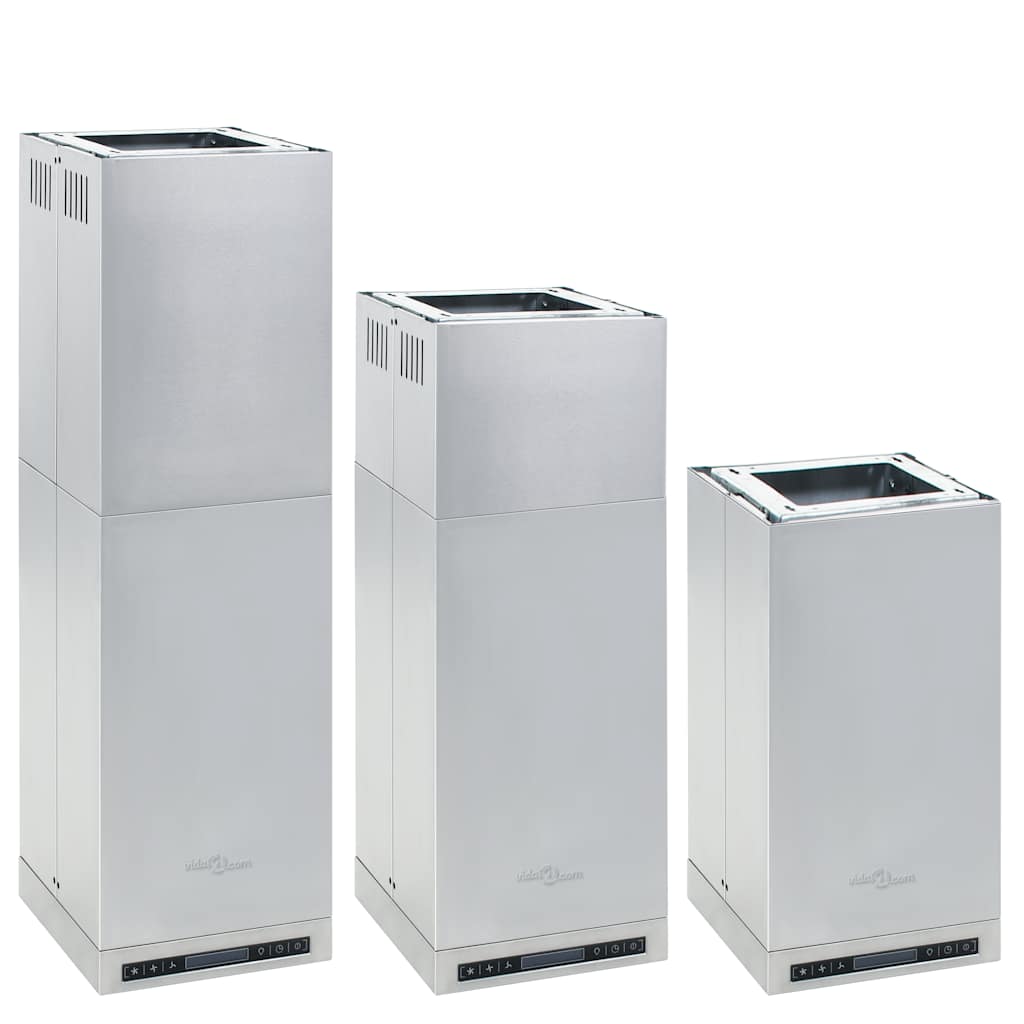 Cappa a Isola con Display LCD e Sensore Touch 756 m³/h LED