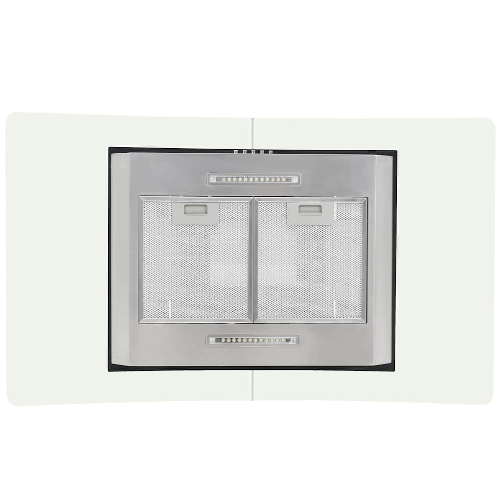 Cappa a Isola 90 cm in Acciaio Inossidabile 756 m³/h LED