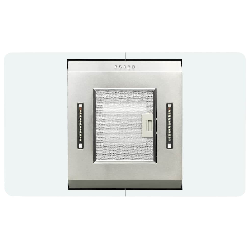 Cappa a Isola 90 cm Acciaio Inossidabile 756 m³/h LED