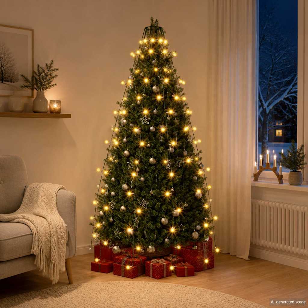 Luci per Albero di Natale con 150 LED 150 cm