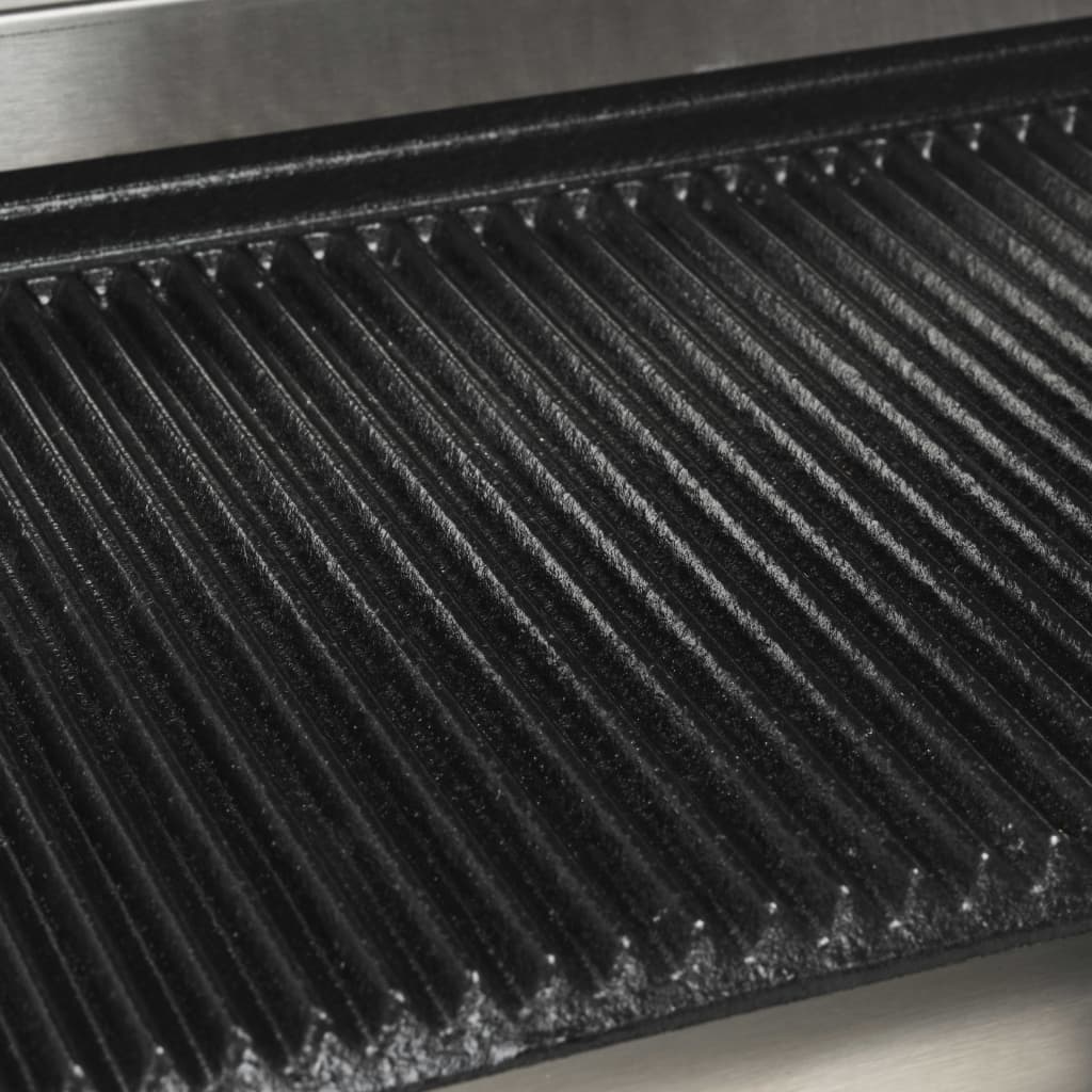 Griglia per Panini Scanalata 2200 W 43x30,5x20cm