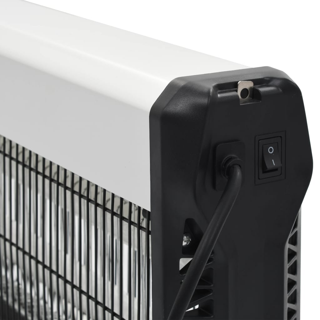 Lampada Insetticida Nera Alluminio ABS 40 W