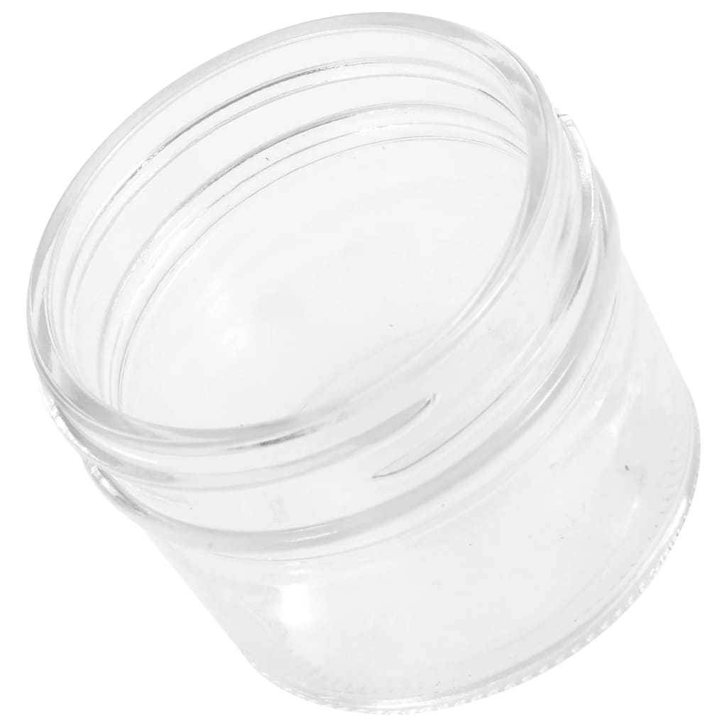 Vaso per Marmellata in Vetro Coperchio Argento 96 pz 110 ml