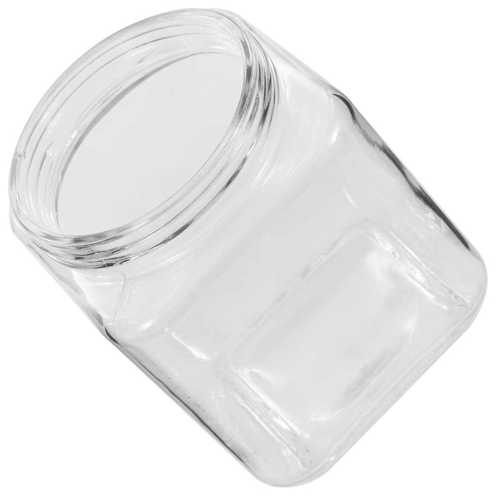 Barattoli in Vetro con Coperchio Argento 6 pz 800/1200/1700 ml