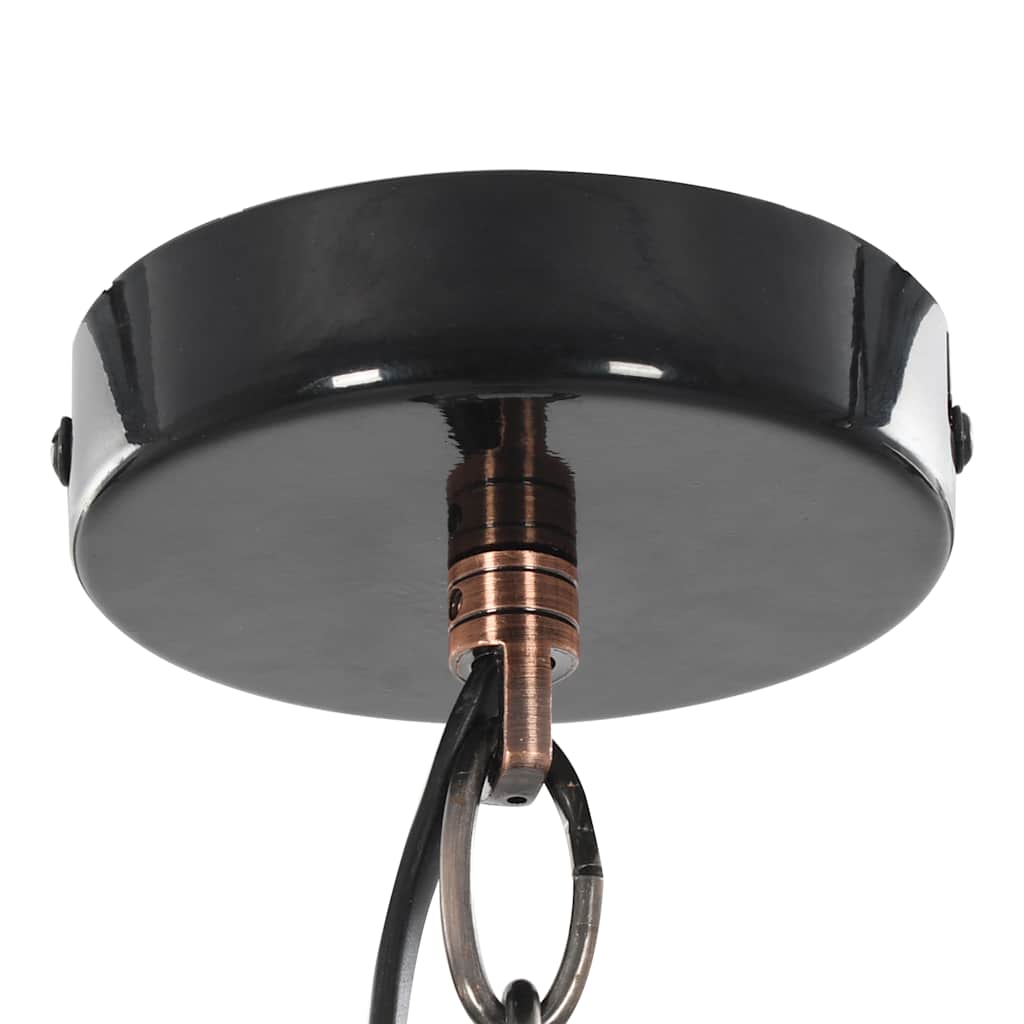 Lampade da Soffitto 2 pz Nero Tondo E27