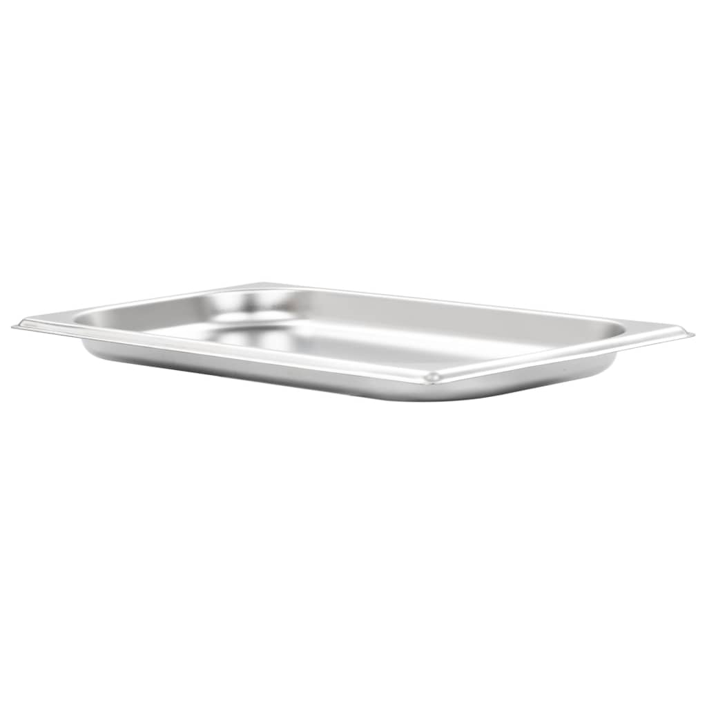 Contenitori Gastronorm 12 pz GN 1/3 20 mm in Acciaio Inox