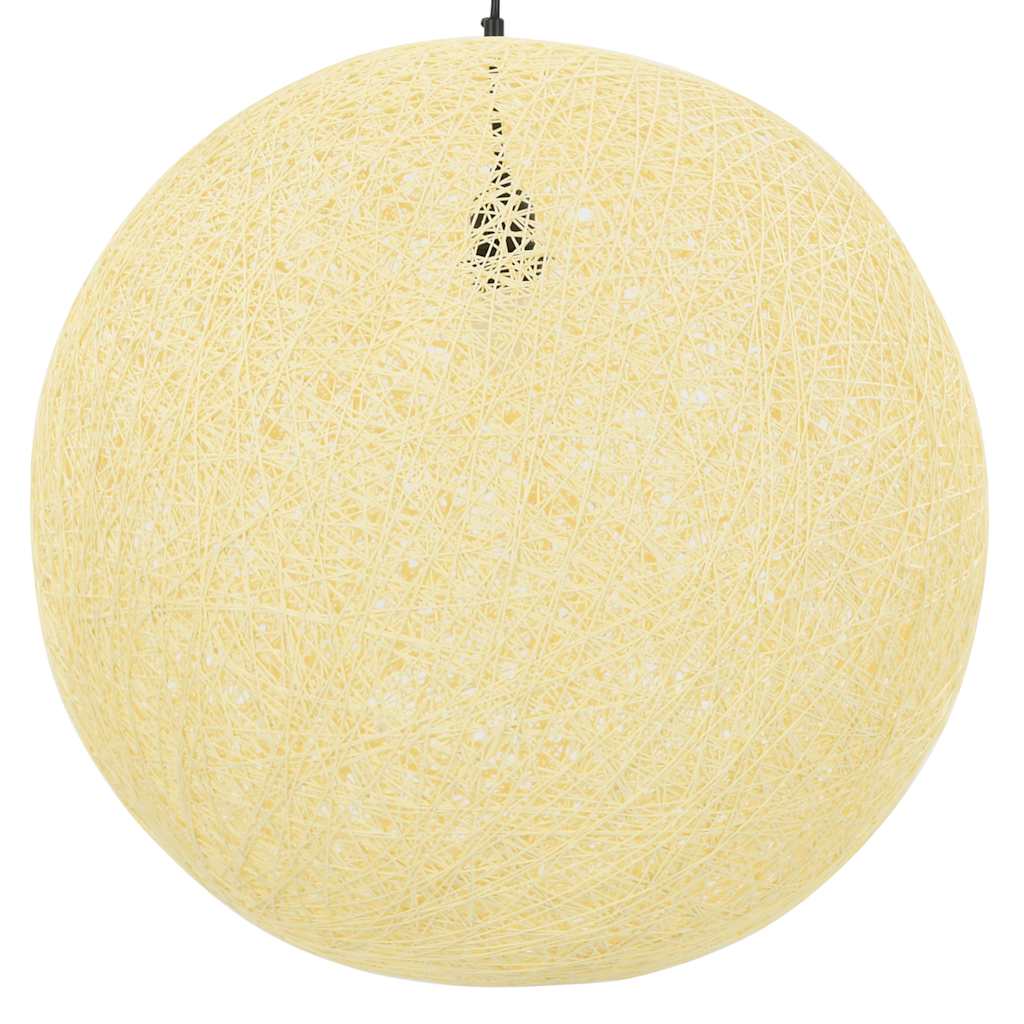 Lampada Sferica a Sospensione Crema 55 cm E27