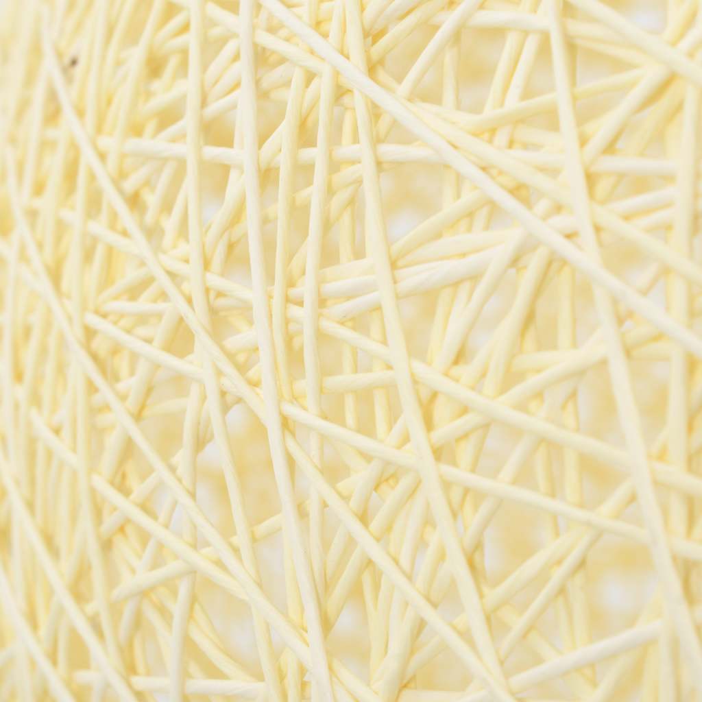 Lampada Sferica a Sospensione Crema 55 cm E27