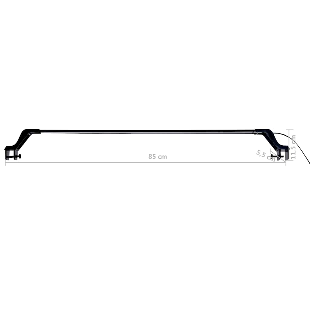 Luce a LED per Acquario con Morsetti 90-105 cm Blu e Bianco