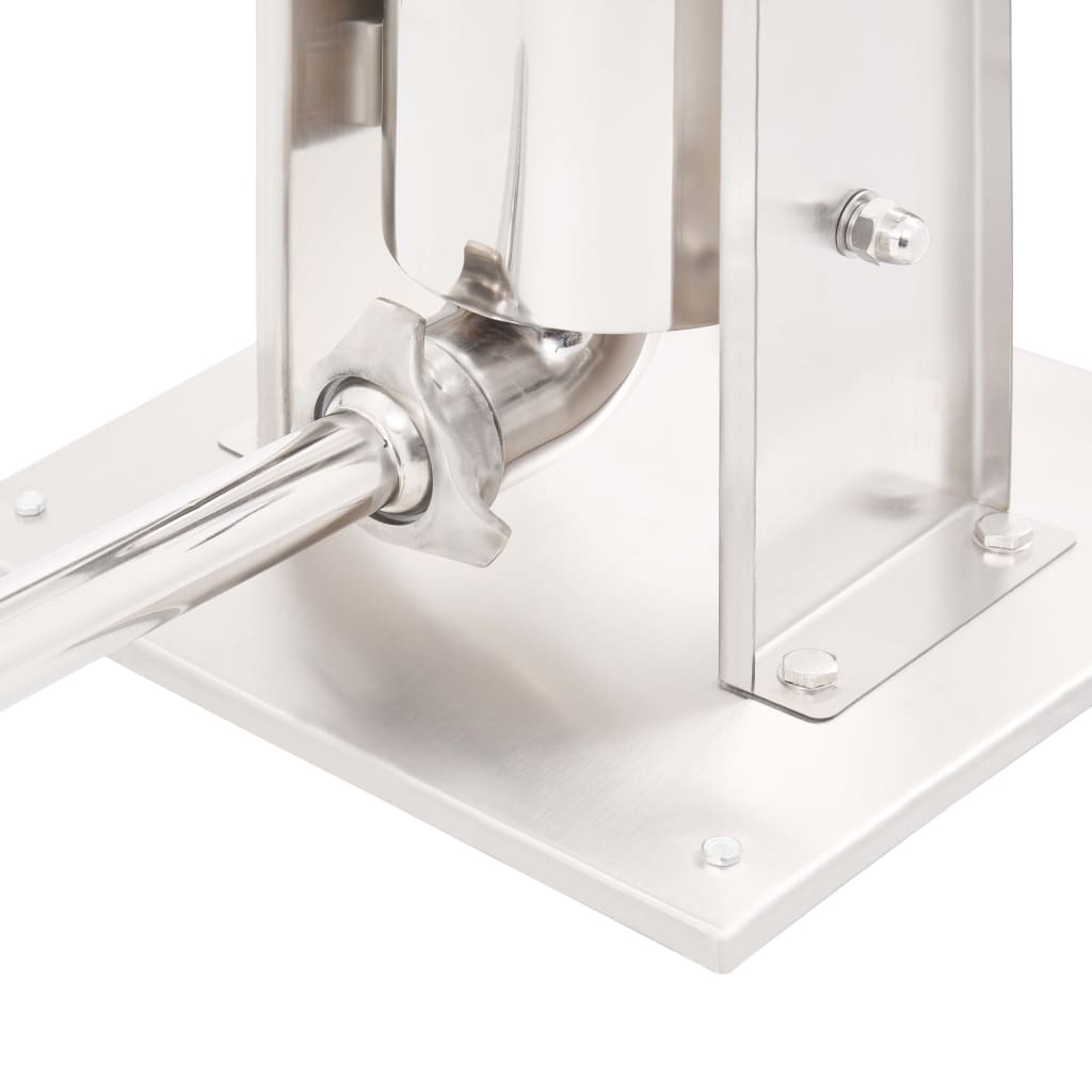 Insaccatrice Manuale Argento 3 L in Acciaio Inossidabile