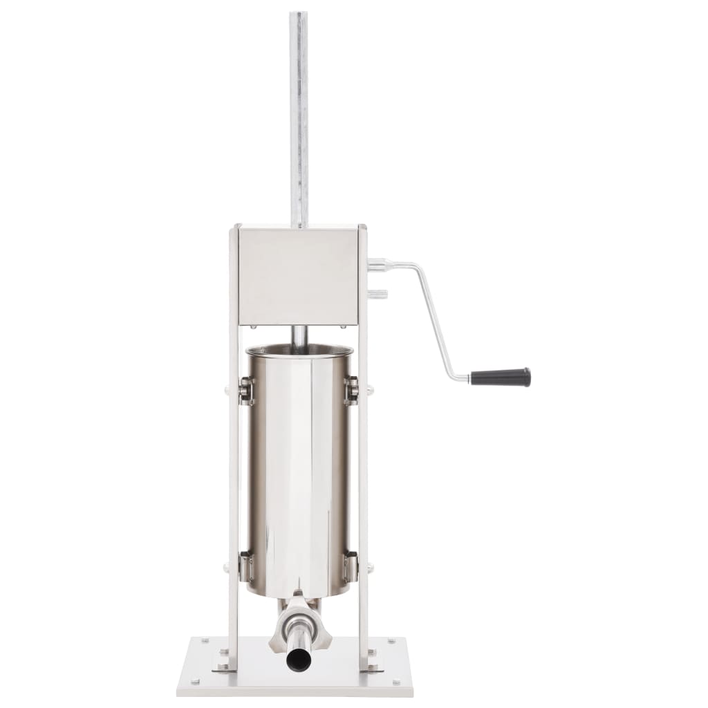 Insaccatrice Manuale Argento 5 L in Acciaio Inossidabile
