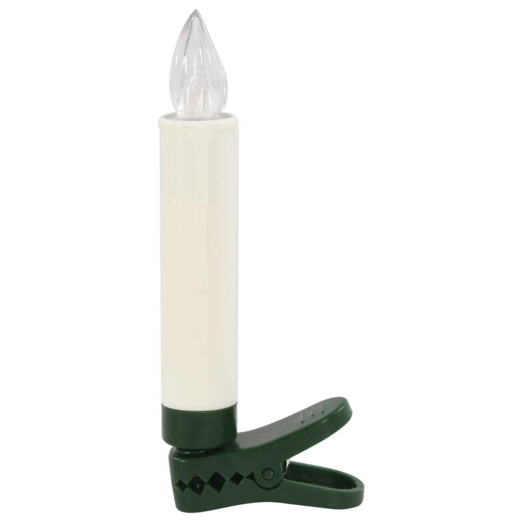 Candele Natalizie Senza Fili a LED con Telecomando 30 pz RGB