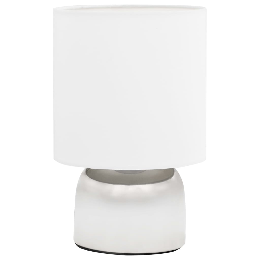 Lampade da Tavolo 2 pz Pulsanti Touch Bianche E14