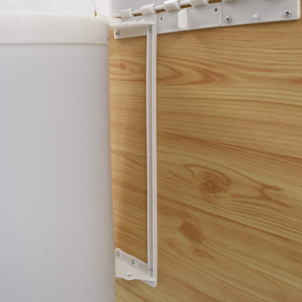 Pattumiera da Incasso per Cucina in Plastica 8 L