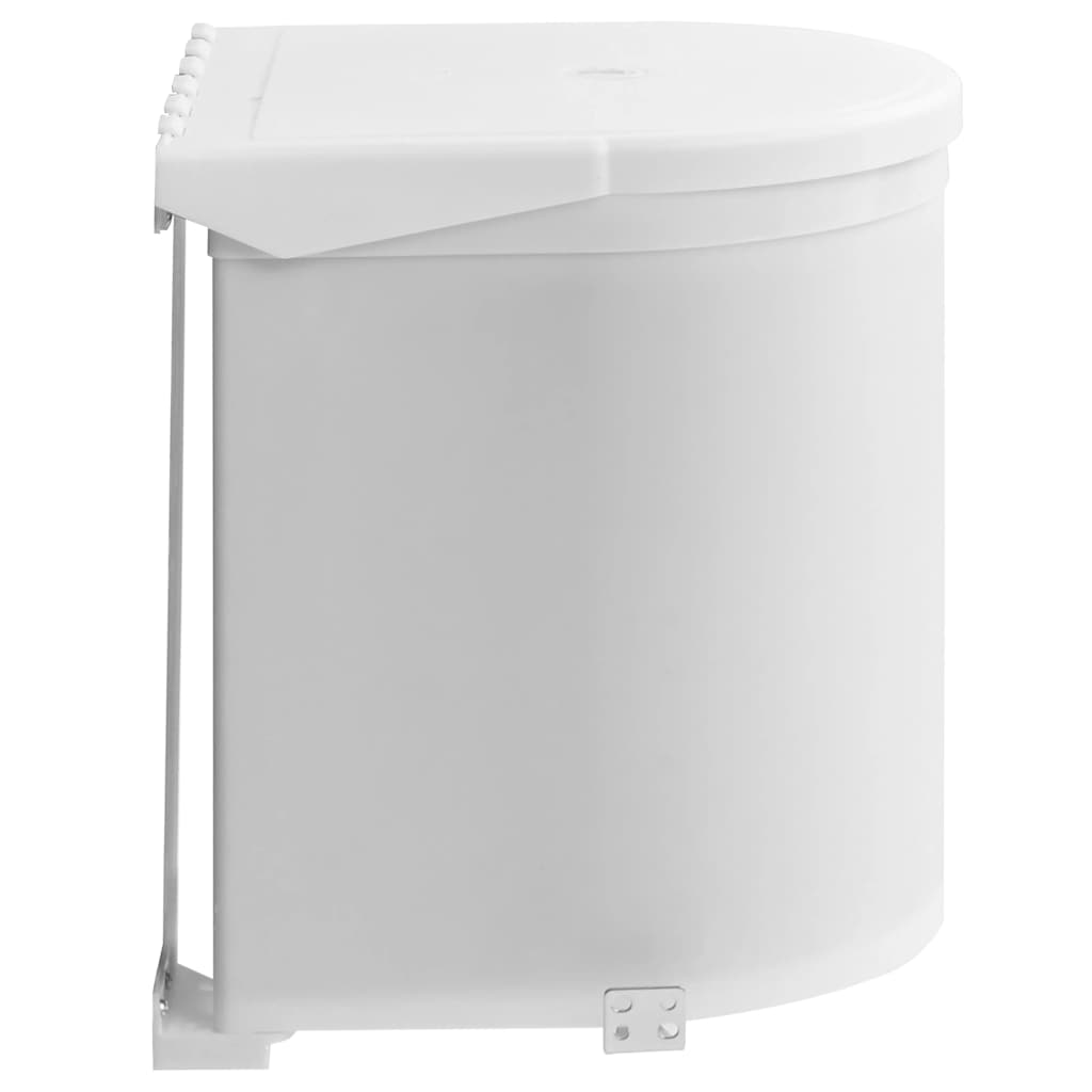 Pattumiera da Incasso per Cucina in Plastica 12 L