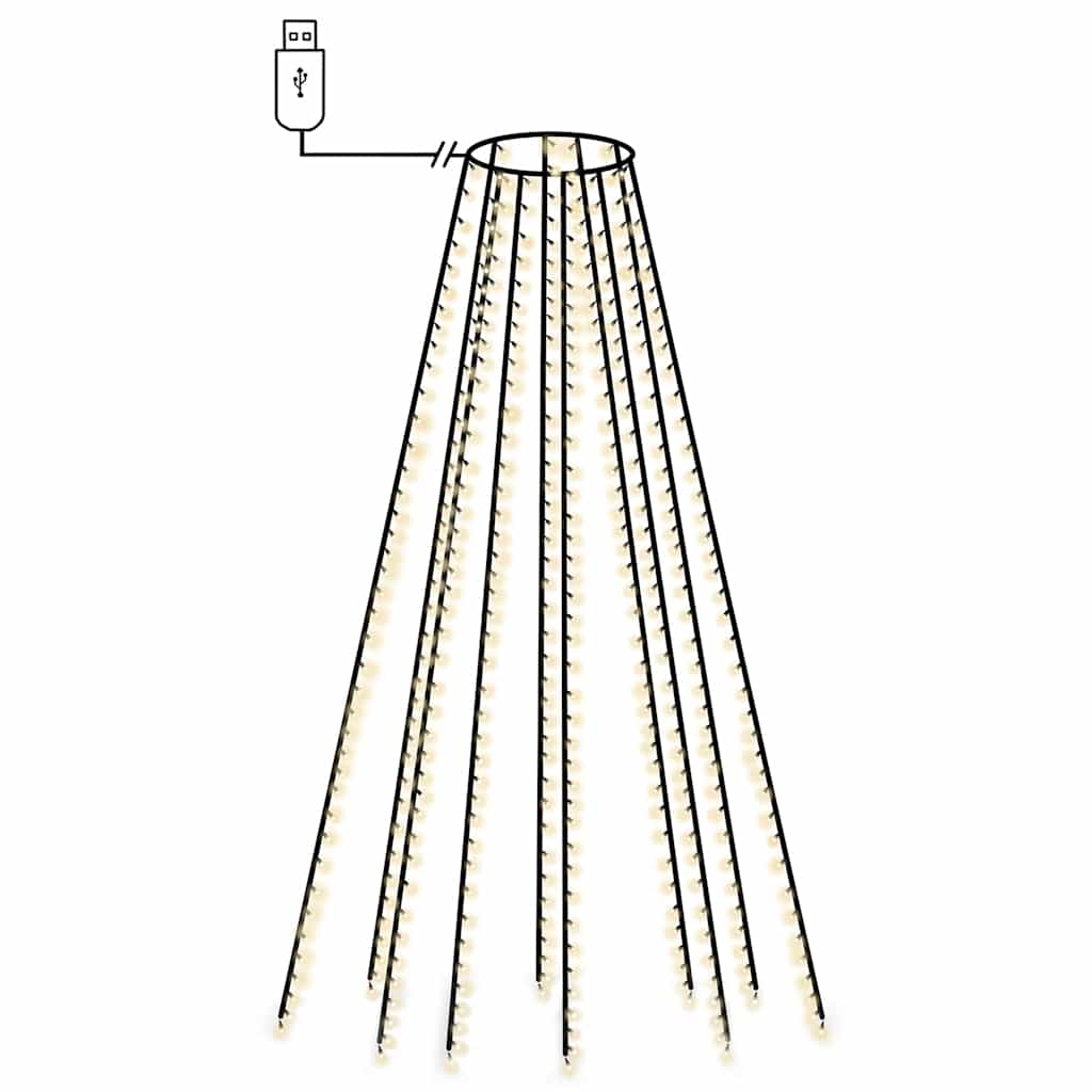 Rete di Luci per Albero di Natale con 500 LED 500 cm