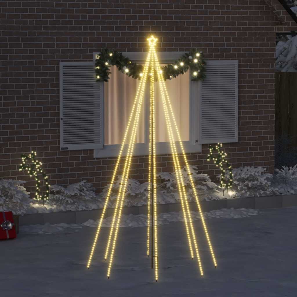 Albero di Natale Cascata Luci LED Interni Esterni 400 LED 2,5 m