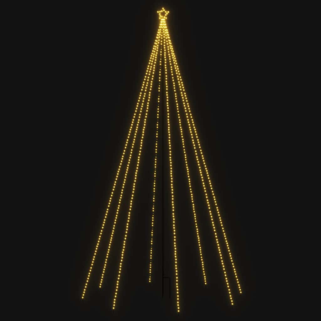 Albero di Natale Cascata Luci LED Interni Esterni 400 LED 2,5 m