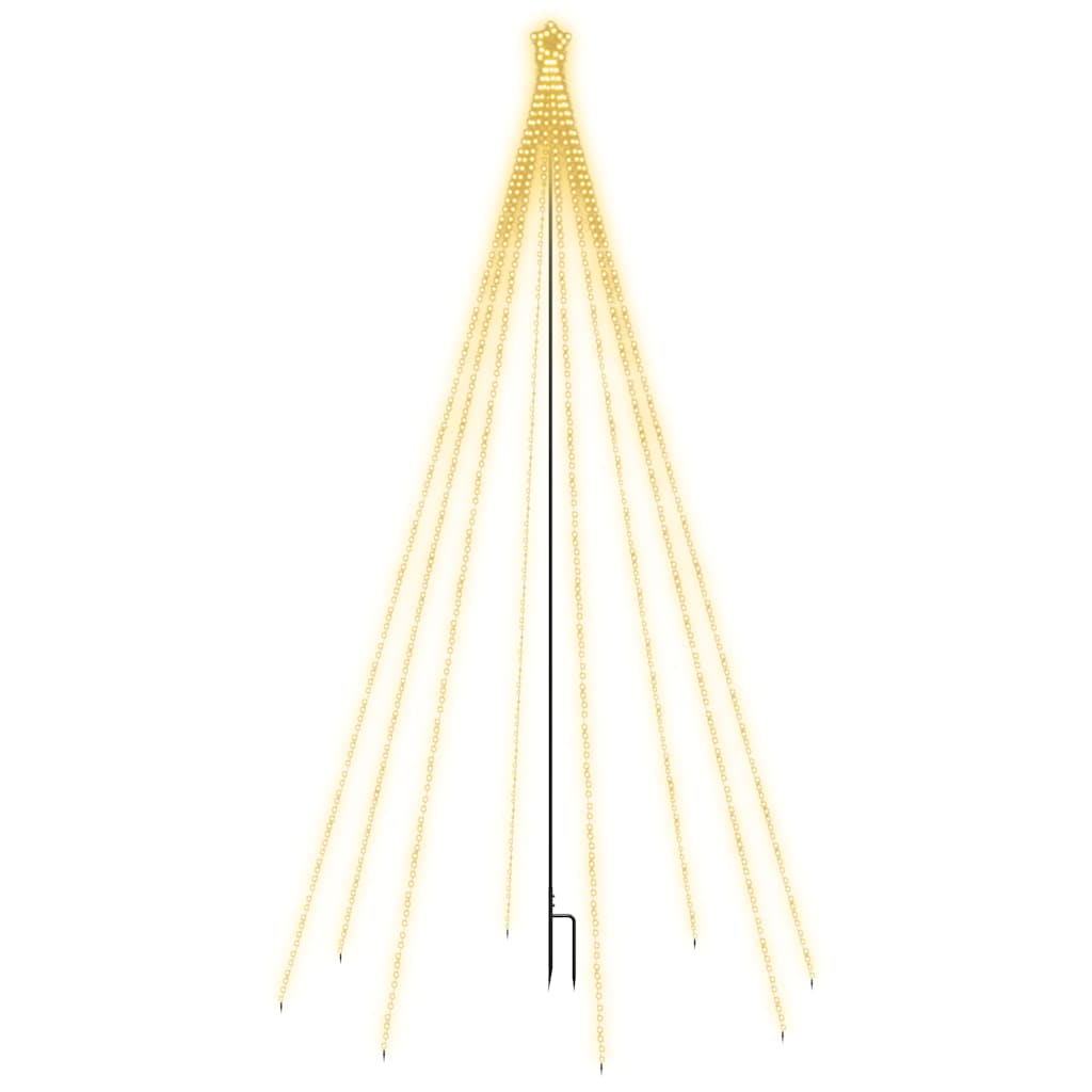 Albero di Natale a Cascata Luci LED Interni Esterni 800 LED 5 m