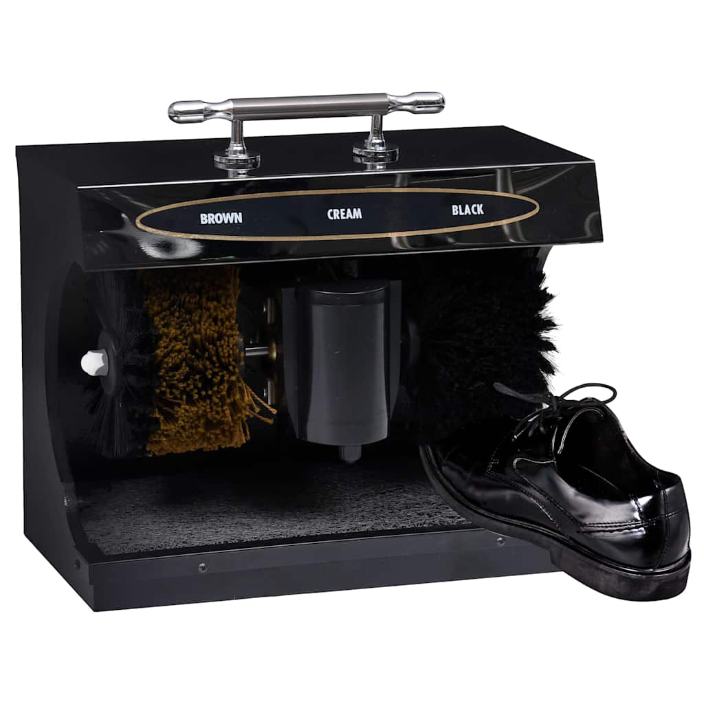 Macchina Lucidascarpe Elettrica Automatica Nera