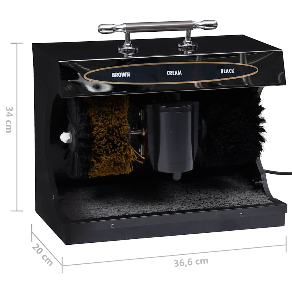 Macchina Lucidascarpe Elettrica Automatica Nera