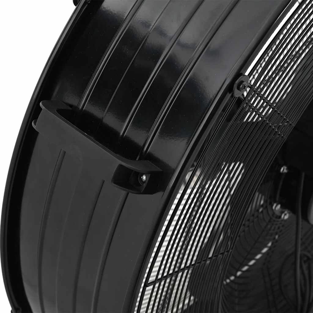 Ventilatore a Tamburo Industriale 77 cm 187,7 W Nero
