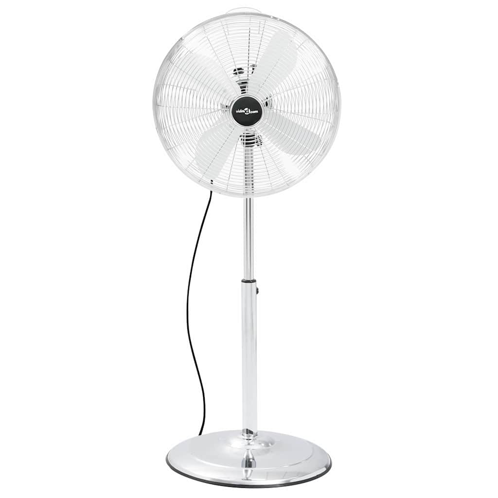 Ventilatore a Piantana 3 Velocità 40cm Cromato