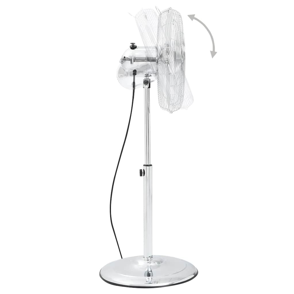 Ventilatore a Piantana 3 Velocità 40cm Cromato