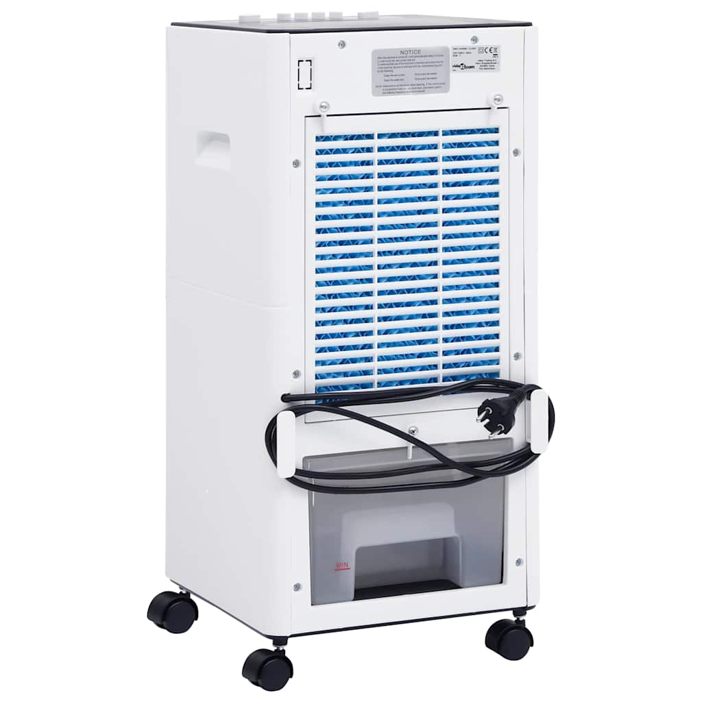Condizionatore d'Aria Mobile Nero Bianco 61x31x27cm 3-in-1 65W