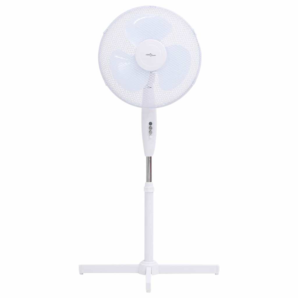 Ventilatore a Piantana Φ40 cm 120 cm Bianco