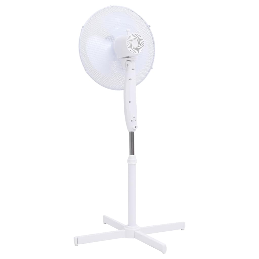 Ventilatore a Piantana Φ40 cm 120 cm Bianco