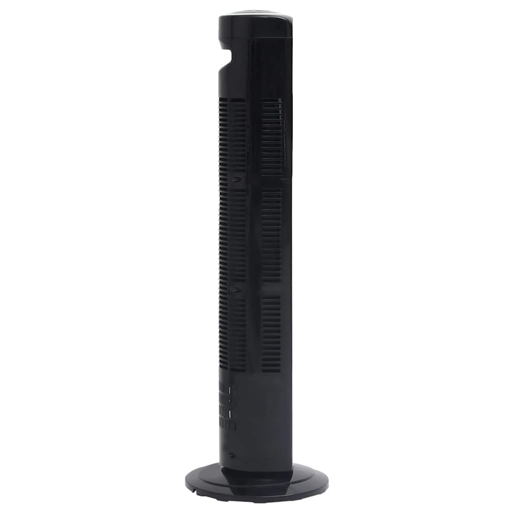 Ventilatore a Torre con Telecomando e Timer Φ24x80 cm Nero