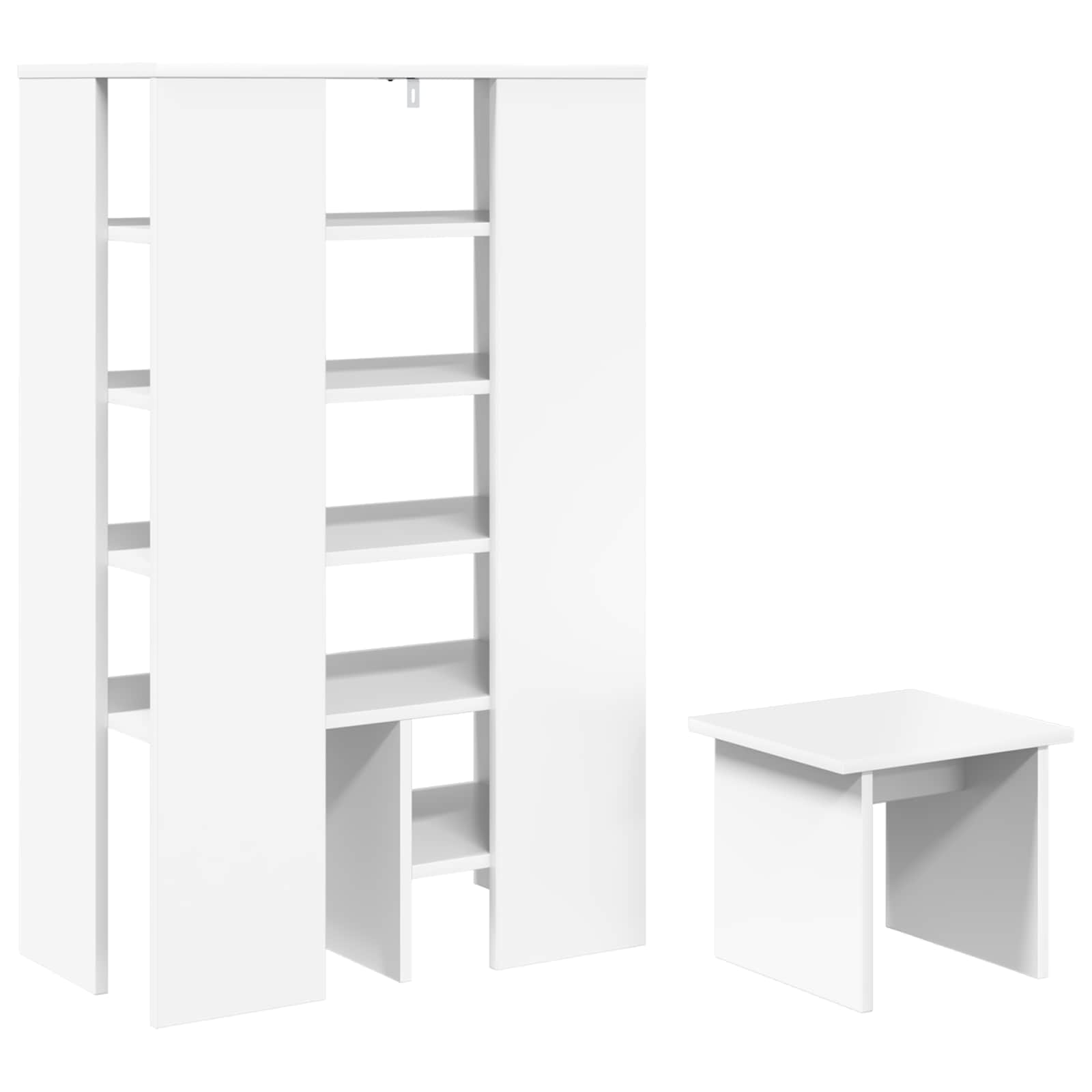 Mobile per scarpe 2 pz 62 x 35 x 100 cm Legno ingegnerizzato