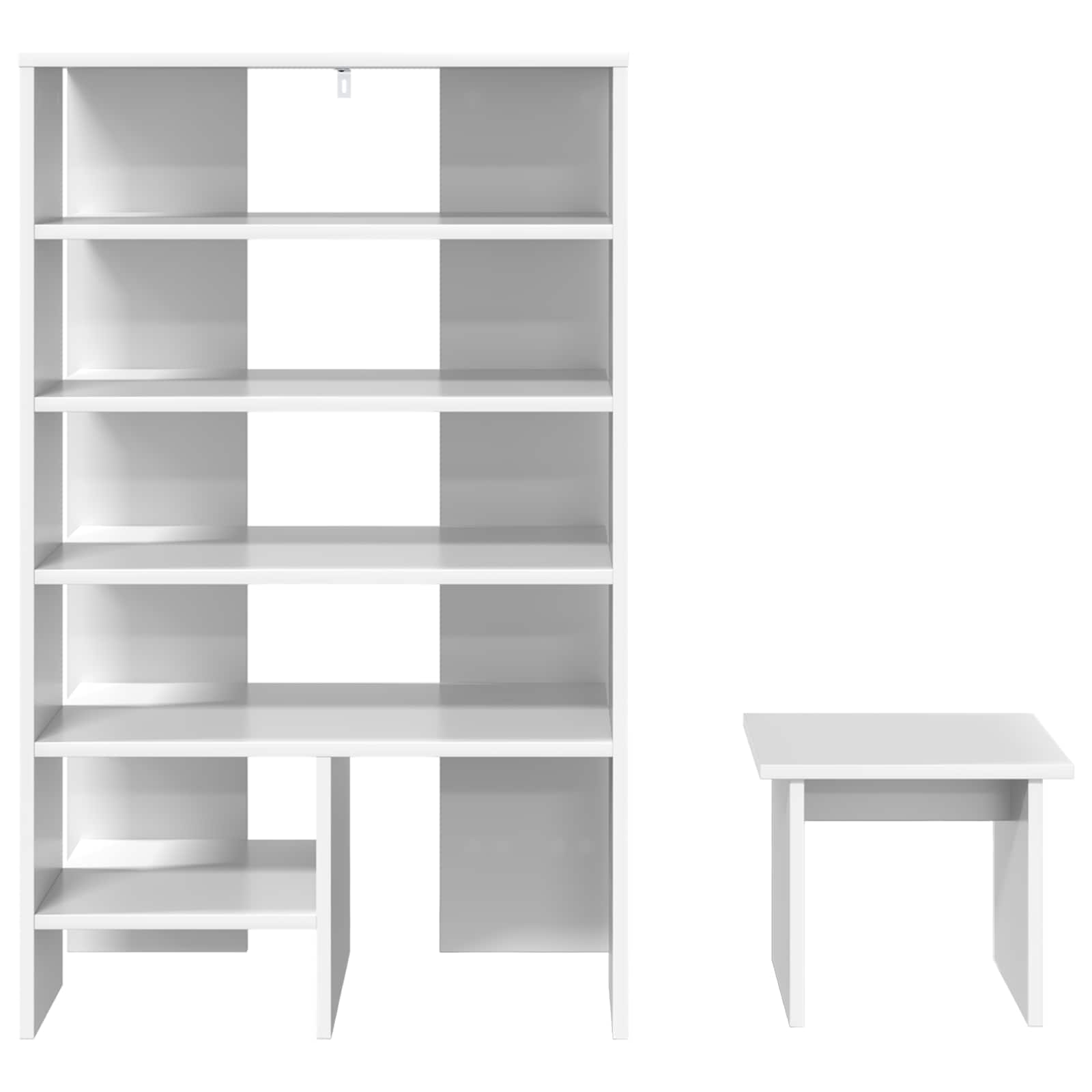 Mobile per scarpe 2 pz 62 x 35 x 100 cm Legno ingegnerizzato