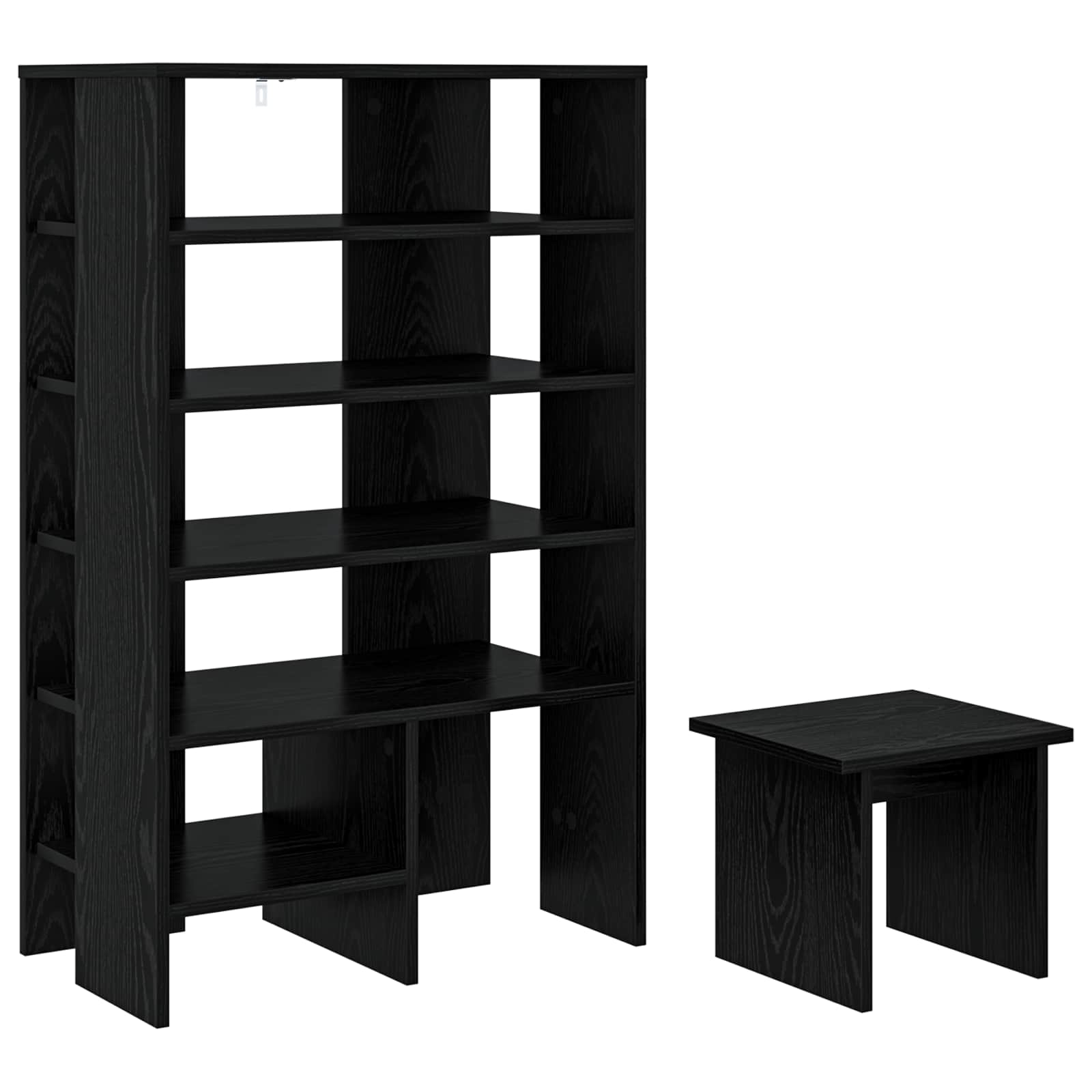 Mobile per scarpe 2 pz 62 x 35 x 100 cm Legno ingegnerizzato