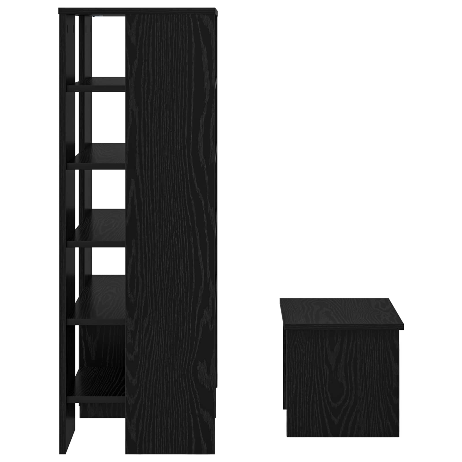 Mobile per scarpe 2 pz 62 x 35 x 100 cm Legno ingegnerizzato