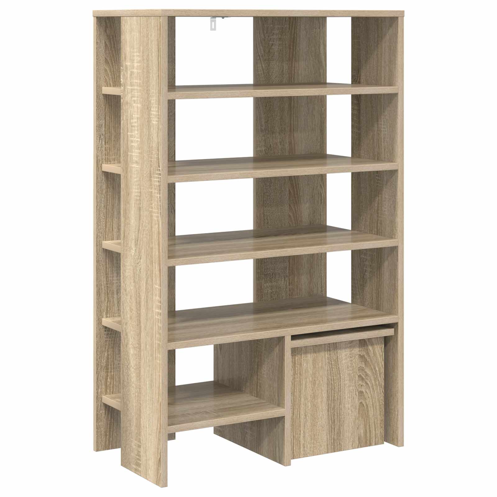 Mobile per scarpe 2 pz 62 x 35 x 100 cm Legno ingegnerizzato