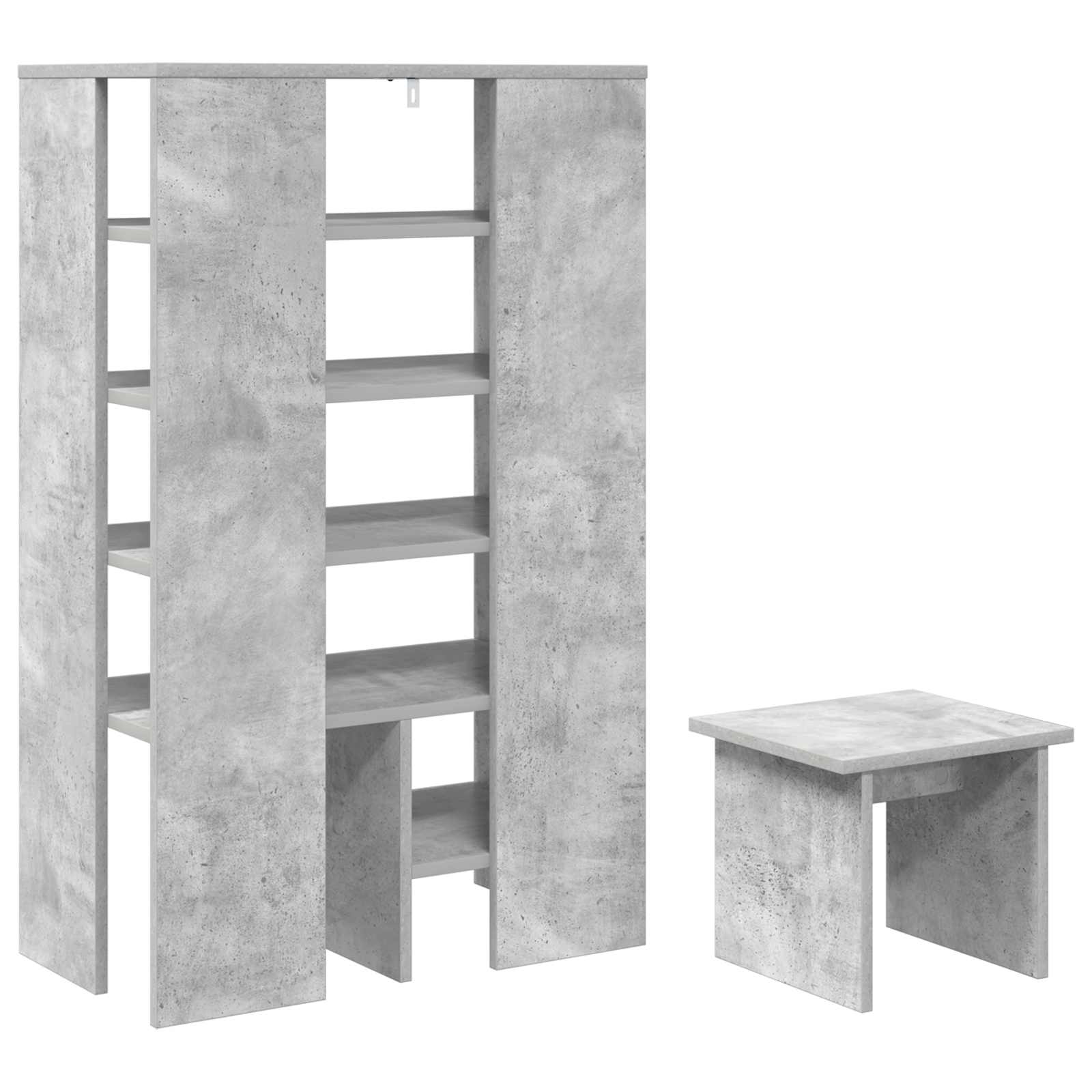 Mobile per scarpe 2 pz 62 x 35 x 100 cm Legno ingegnerizzato